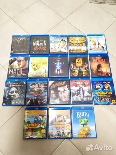 Blu ray диски фильмы лицензия. обновлен 16.05.2022