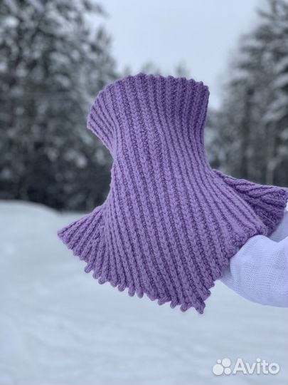 Шапка зимняя женская+ снуд