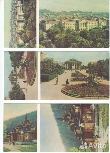 Набор открыток г.Львова 1967г
