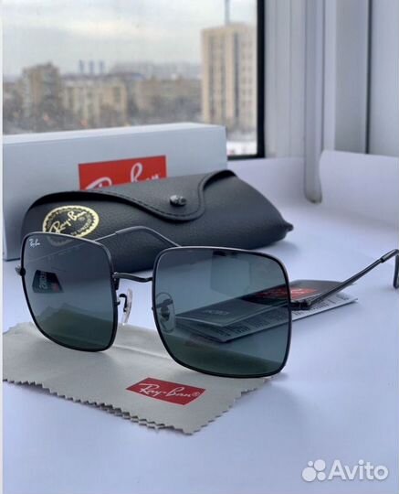 Очки Ray ban square черные