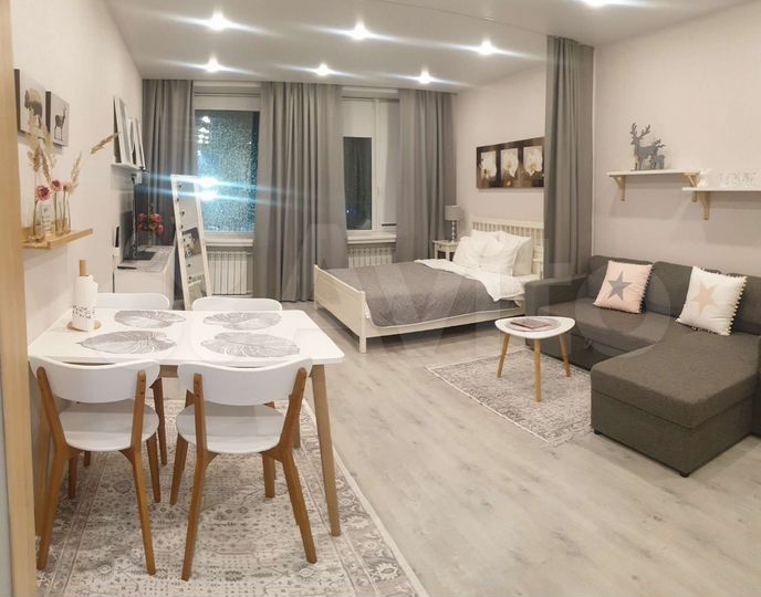 Квартира-студия, 45 м², 4/4 эт.