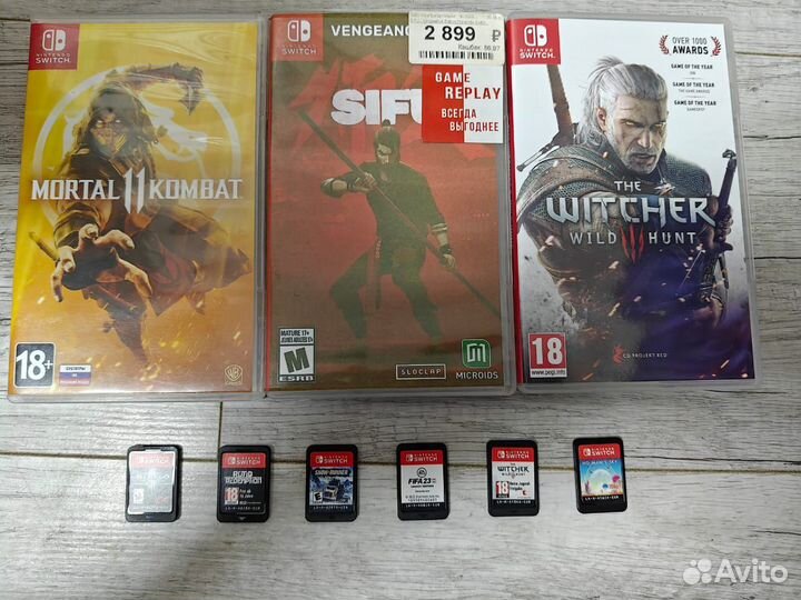 Nintendo switch игры
