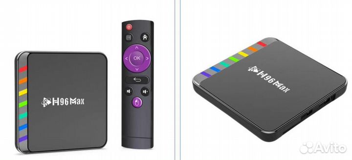 Тв Приставка H96 Max W2 2/16-4/32-4/64гб android