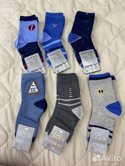 Носки для мальчика, упаковкой, новые