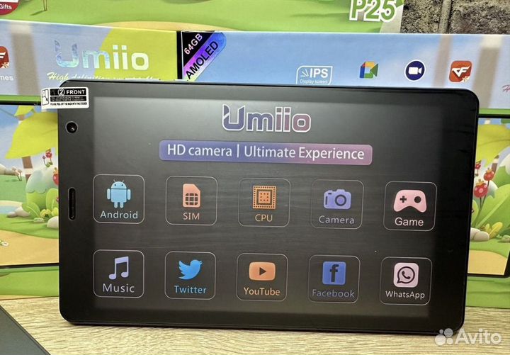 Десткий планшет umiio p25