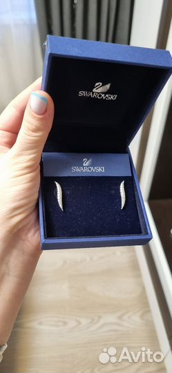 Серьги и кулон Swarovski