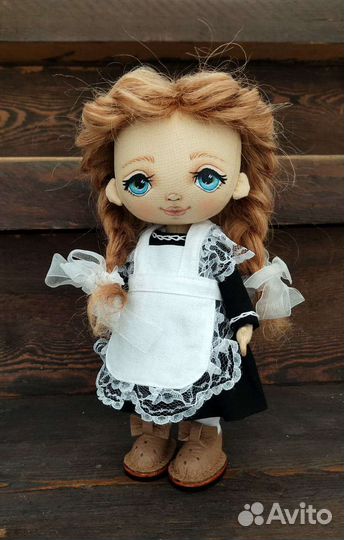 Интерьерная текстильная куколка