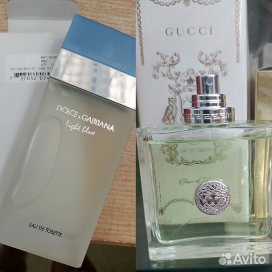 Dolce gabanna light blue + versace versense