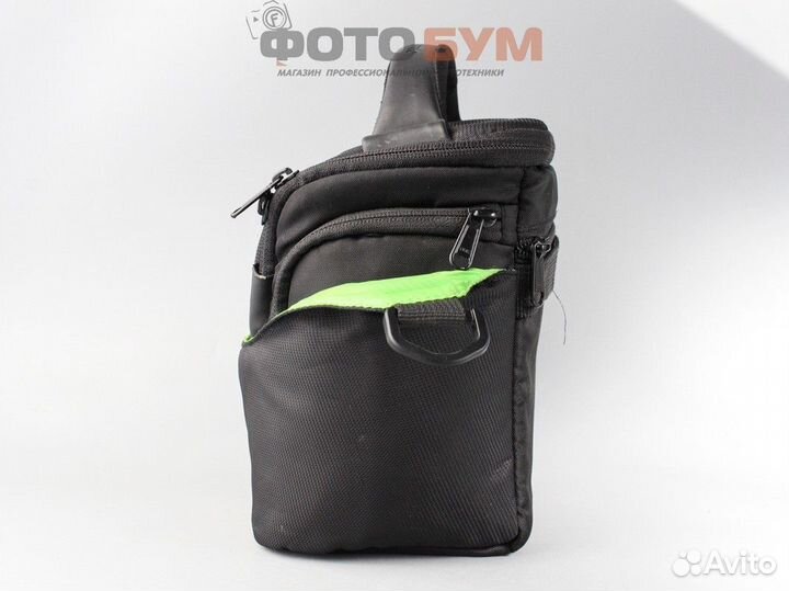 Фотосумка CasePro с зелеными вставками