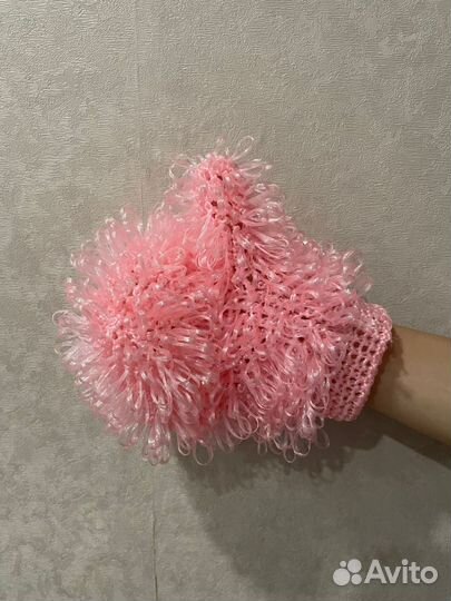 Мочалка ручной работы