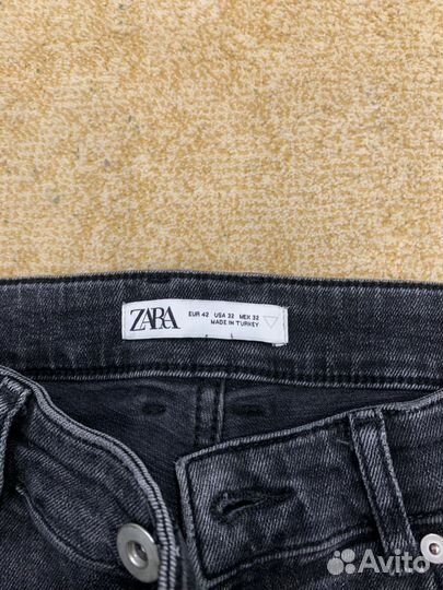 Джинсы zara мужские