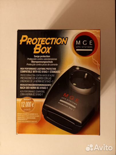 MGE protection box 1 защитный сетевой фильтр