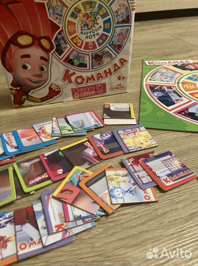 Настольная фикси-игра «Команда»