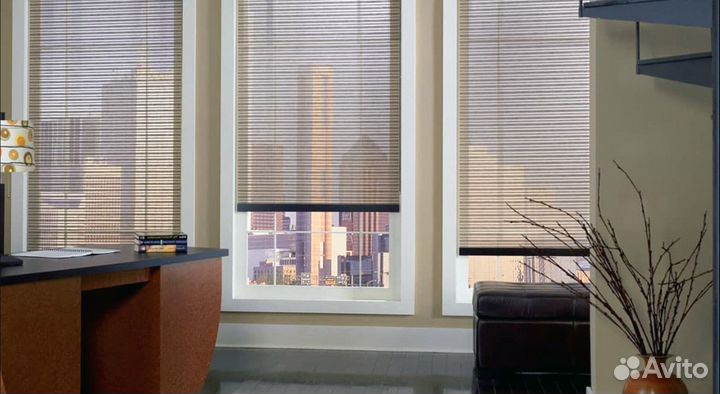 Рулонные шторы и жалюзи