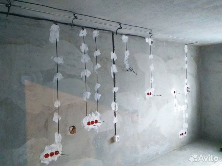 Перенос розеток, бурение подрозетников