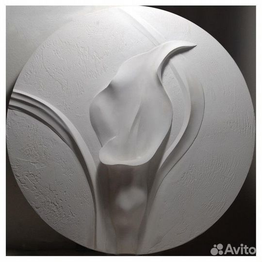 Барельеф / Панно Каллы триптих