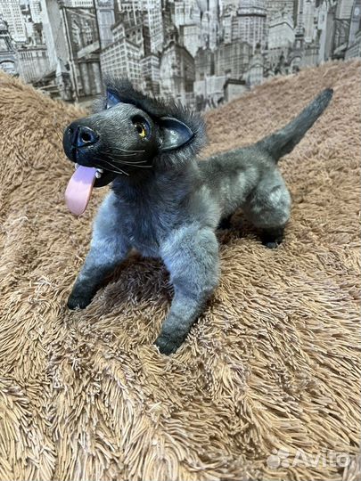 Игрушка в смешанной технике на каркасе