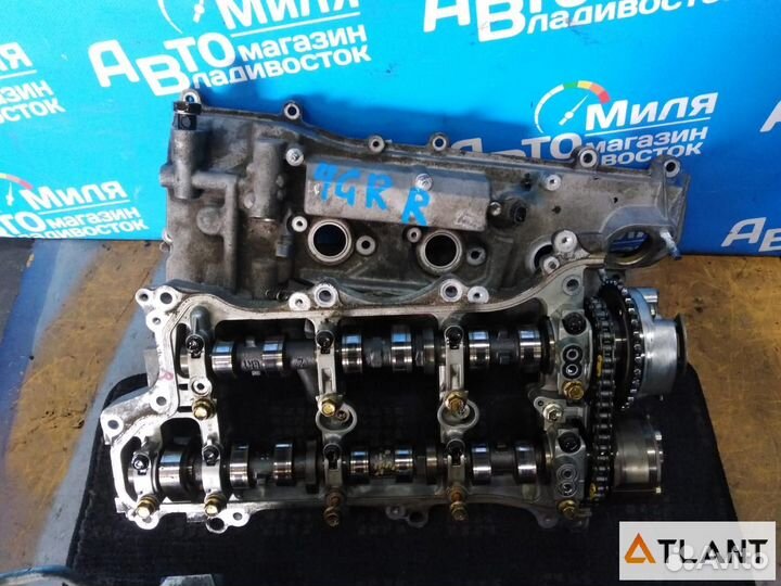 Головка блока цилиндров правый toyota mark X