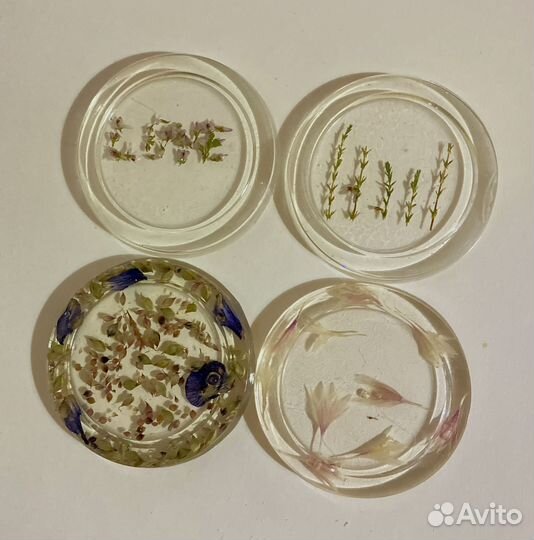 Подставки из эпоксидной смолы