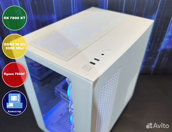 Геймерский комп AMD7500F-RX7800XT-16DDR5-ORI07-A620