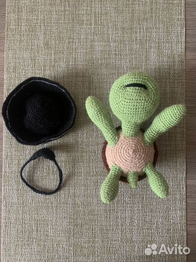 Игрушка вязаная Черепаха