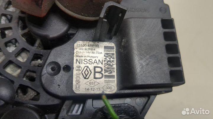 Генератор Nissan Qashqai