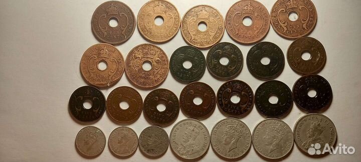 Бельгийское Конго,Британские и др.колонии