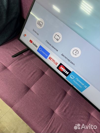 Большой телевизор Samsung UE49NU7100 4K/SmartTV