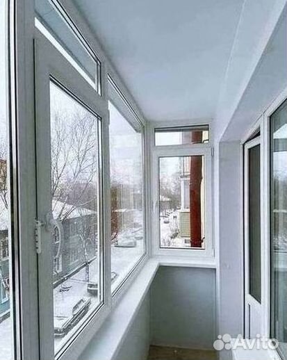 Окна и балконы новые