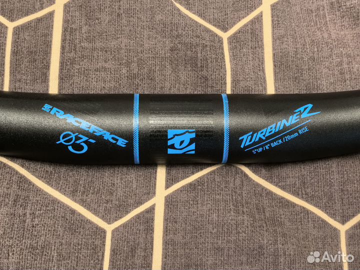 Руль Race Face Turbine R 770x20x35 Blue