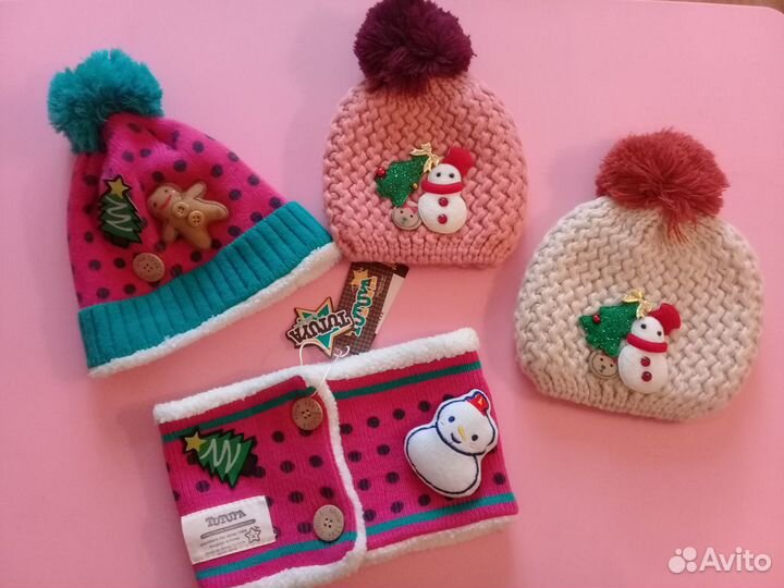 Зимние, осенние шапки Reima, HM 2-7 лет