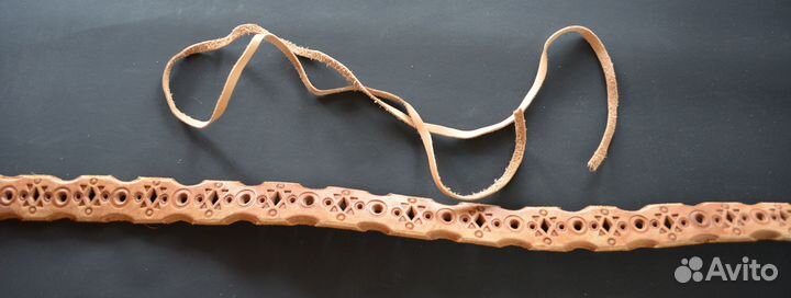 Пояс кожаный