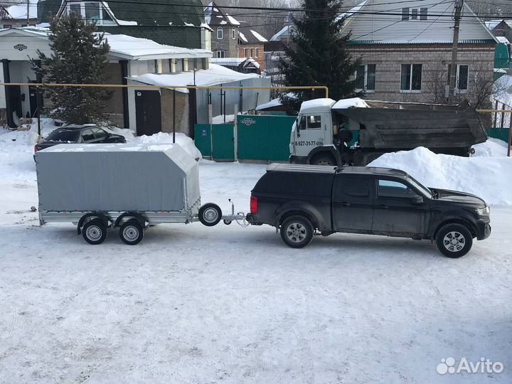 Прицеп бортовой, оцинкованный 3,44х1,5м. Рассрочка