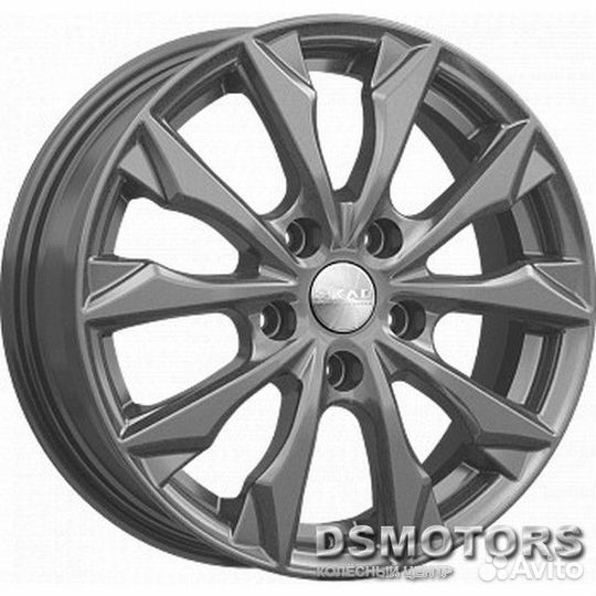 Диски Нагоя 6/16 4x100 ET50 d60.1 графит