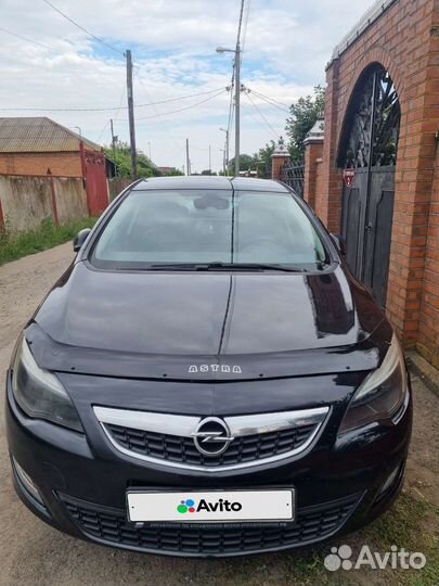 Opel Astra 1.4 AT, 2012, 129 000 км