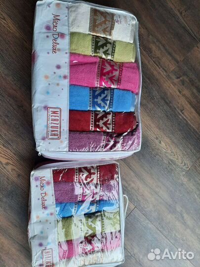 Набор махровых полотенец