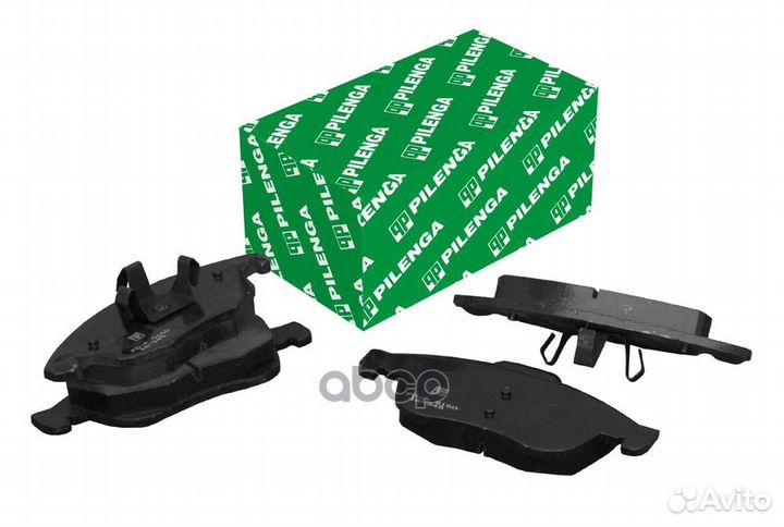 Колодки тормозные дисковые partner, berlingo, C