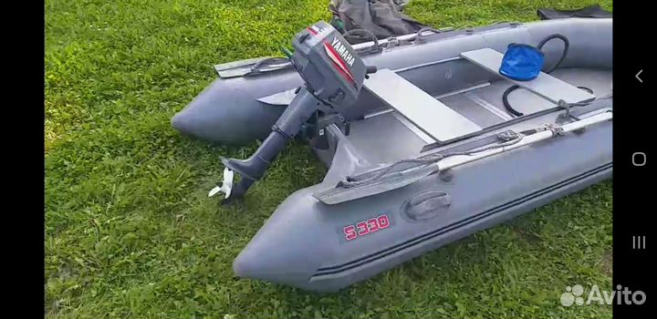 Лодка Скат 330 паиол