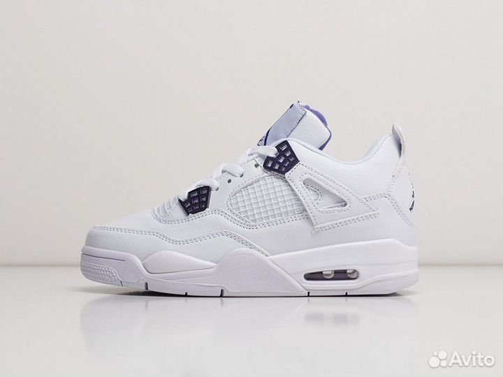 Кроссовки Air Jordan 4 Purple Metallic (36-45)