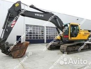 Стекло для экскаватора гусеничного Volvo EW 140 b