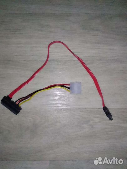 Переходник molex-sata + SATA кабель