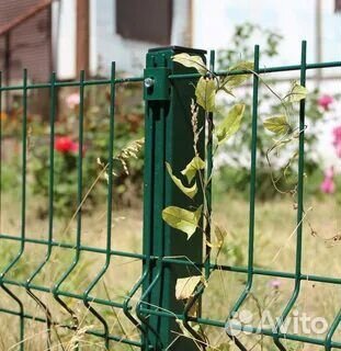 Забор из сетки 3D