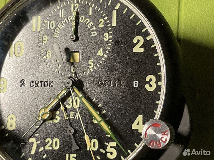Часы авиационные ачс-1М