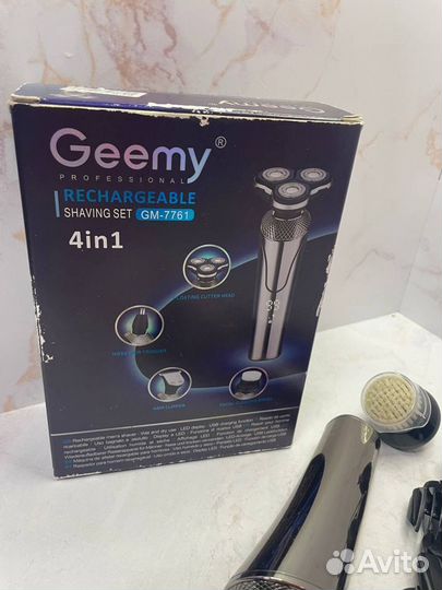 Беспроводная электробритва Geemy 4 в 1