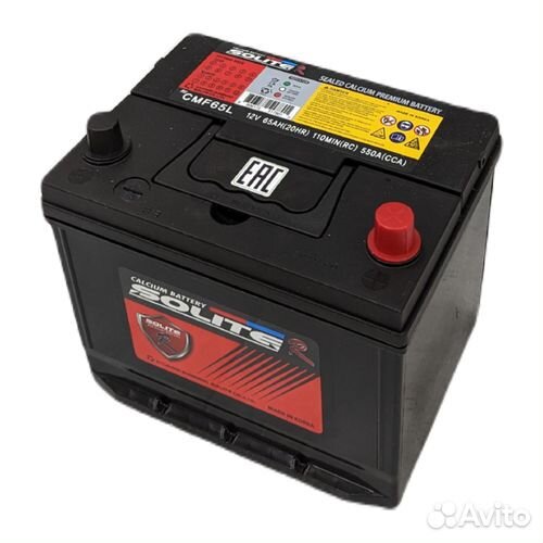 Аккумулятор Solite R 65B24L (50Ач, 470А)