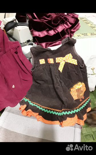 Платье для девочки 1 год,6 мес новые