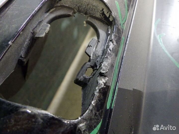 1207866 audi Q7 облицовка бампера заднего 2014