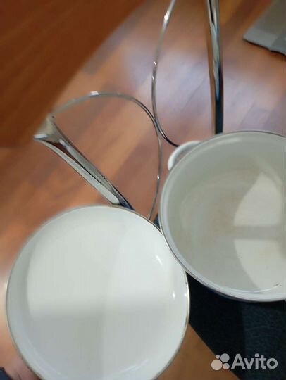 Набор эмалированных кастрюль