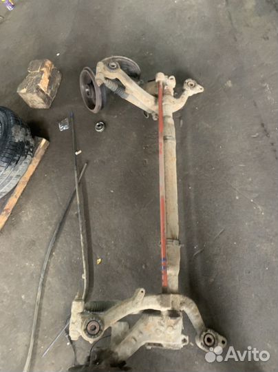 Задняя балка peugeot 206