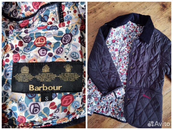 Barbour детская куртка текущая коллекция s